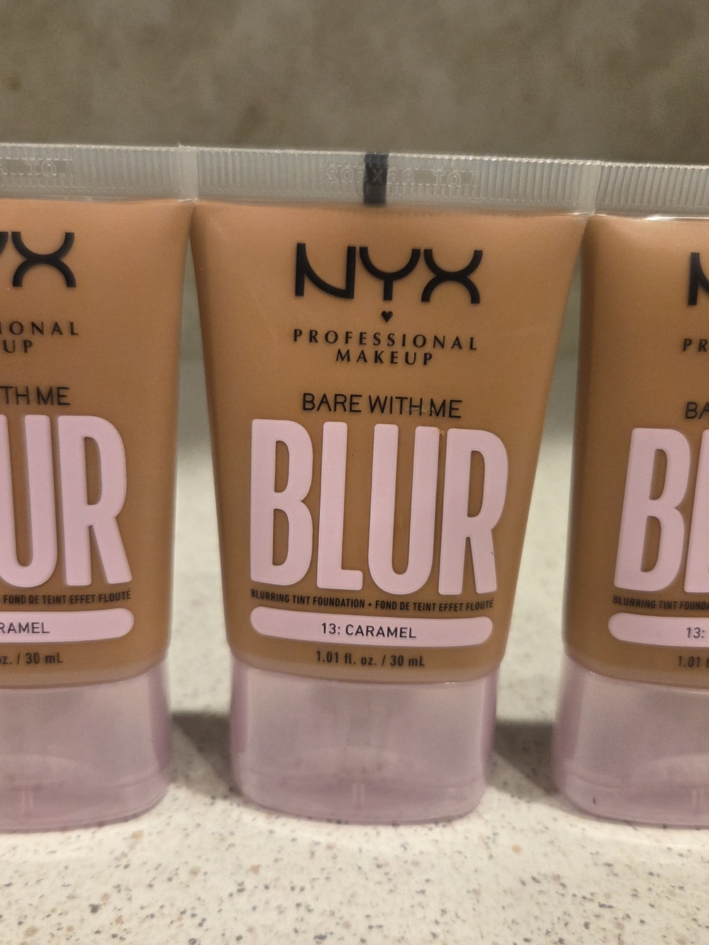 NYX Bare With Me Blur Tint Foundation - Caramel